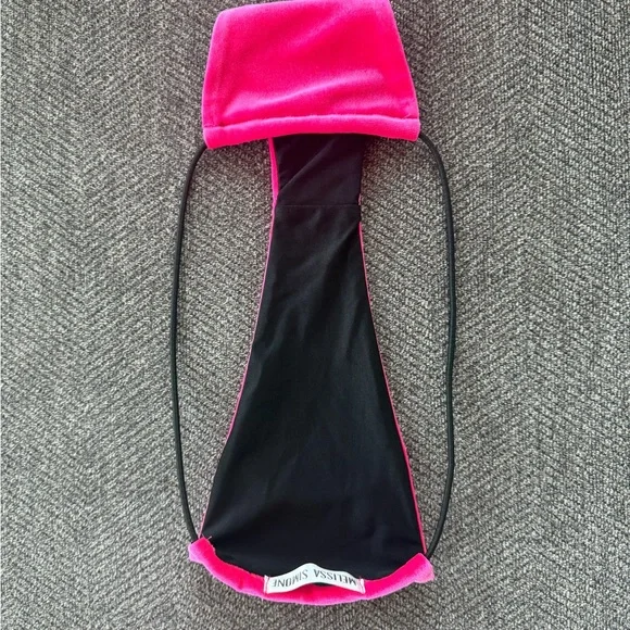 Melissa Simone Micro Bikini Bottoms - Pink Velvet - Picture 3 of 3